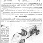 DUX AUTO SSK MANUAL 1937