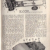 L’auto da cui trae ispirazione è l’Austin A90 Atlantic Convertibile, la stessa del modello più grande realizzabile con la scatola #10, le cui istruzioni (Leaflet n. 2) appaio lo stesso anno. Indubbiamente l’auto, concepita per il mercato americano, aveva una linea modernissima e semplice quindi adatta ad essere modellata con le piastre flessibili, che da quell’anno erano anche triangolari e con i fori oblunghi, e che consentivano riproduzioni di superfici curve, anche non solo cilindriche. E’ realizzabile con la scatola #9 dell’epoca, con l’aggiunta dei pezzi seguenti.  Part n.		Descrizione  		No.   6A		striscia 3Fori		4  18B		asse 1"			1   25		pignone 25 Denti	3   59		collari			1  89A		striscia curva 3"	4		  114		cerniere		4  124		angolo doppio a Z 1"	2 147A		nottolino		1  188		piastra fless 3x5	1  191		piastra fless 9x5	5 Totale					26  Ho tentato di renderla realizzabile senza questi pezzi ed operando le seguenti sostituzioni: Le strisce da 3 fori (cambio e cruscotto) con quelle da 4 e 5 fori I due angoli a Z #124 da 1" (sedile) con L (#12) e L 1" (#12b) Le 5 piastre flessibili da 9x5 fori (16 e 23) con le 11x5 fori #190 (12 in esubero) Le strisce curve da 3" #89a con le #90a da 2"1/2 L'asse da 1" ed il collare #59 non servono.   A questo punto i pezzi mancanti alla scatola  #9 sono solo: Part n.		Descrizione  		No.   25		pignone 25 Denti	3 114		cerniere		4 Totale					7  Il modello è molto dettagliato e somigliante alla vettura reale, inoltre presenta una serie di meccanismi difficili da trovare su modelli di auto concepiti per la scatola #9.  L’auto è dotata di ruote sterzanti, frizione, cambio a due marce e retromarcia, trasmissione con corona e pignone e le due porte apribili. Sono da notare anche le ruote ben proporzionate al corpo vettura,  cosa di solito difficile da ottenere nei modelli di auto non pensati per la scatola #10, la sola a disporre delle ruote #19b da 3” ed i  relativi pneumatici.